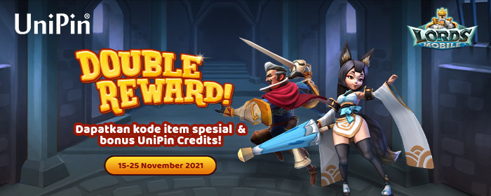 Double Reward! Menangkan Kode Item Spesial dan Bonus UniPin Credits!